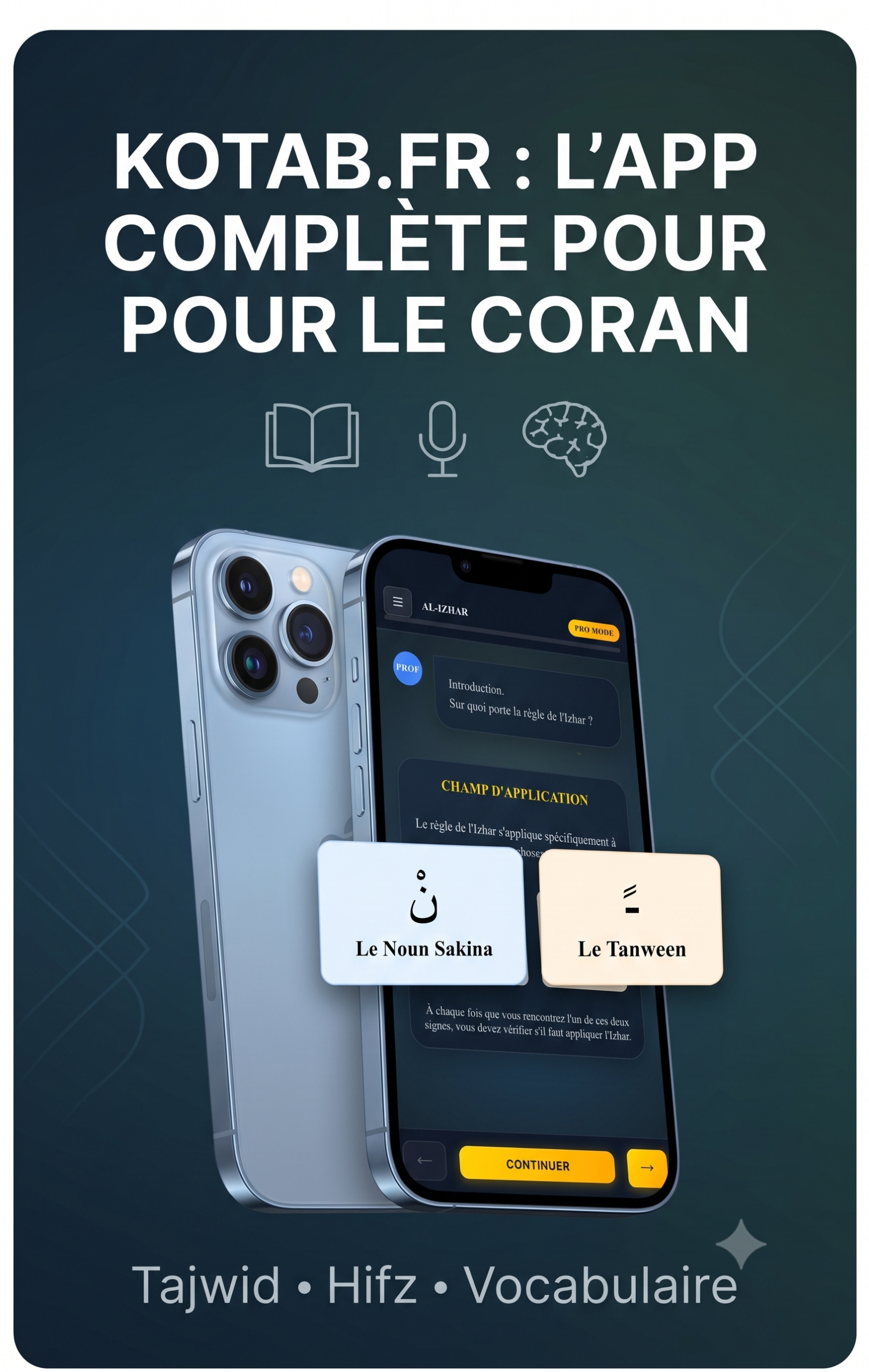 Apprendre le Coran en ligne avec la plateforme Kotab